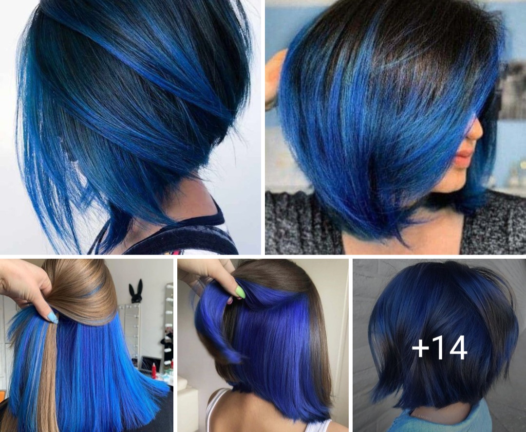 blue hairstyles 