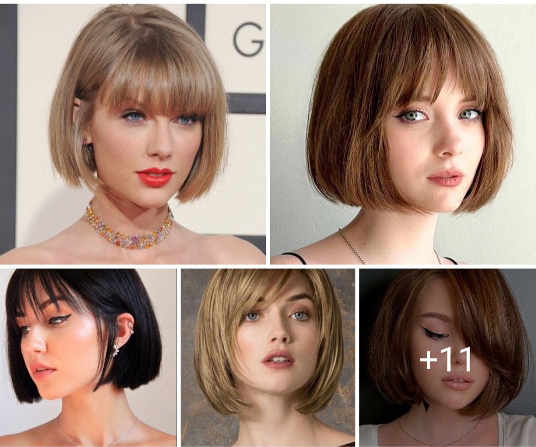 bob haircuts are one of the most fashionable haircuts, which is your favorite cut? 