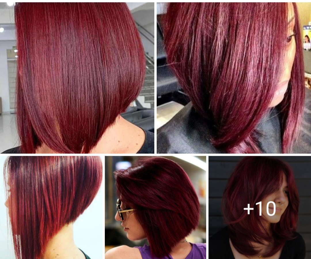 red color hairs can be your favourite. 